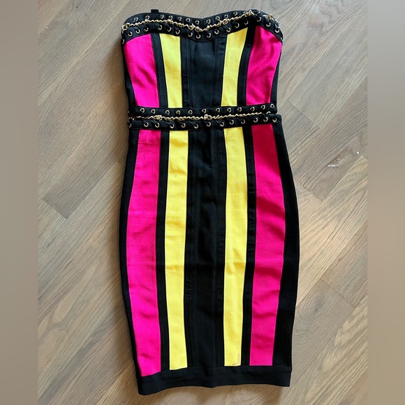 Wow Gold Label dress size small multi color - Picture 2 of 5